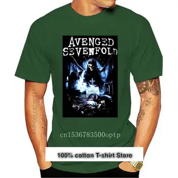 Camiseta con estampado de pesadilla para hombre, camisa de manga corta oficial Avenged Sevenfold, banda A7X, séptima