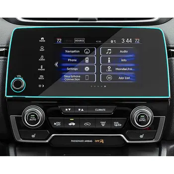 Автомобильный информационно-развлекательный Центр GPS Навигации Сенсорный Дисплей Защитная Пленка Из Закаленного стекла Для Honda CRV EX EX-L 2017 2018