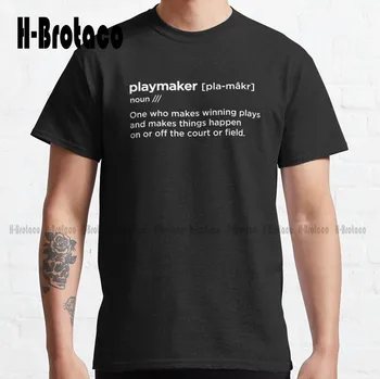 Классическая футболка Playmaker Definition, мужские футболки, высококачественные милые элегантные футболки из милого мультфильма Каваи, милые хлопковые футболки
