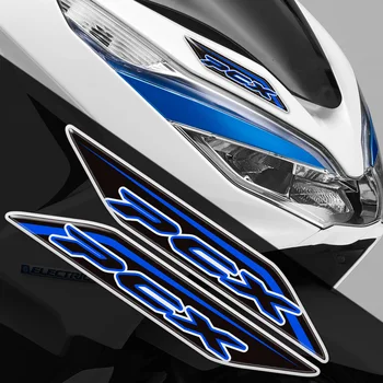 Наклейки Scooter PCX125 PCX150 PCX 125 150 для Honda Эмблема Значок Логотип Защитная накладка на бак Наклейка на кузов 2017 2018 2019 2020