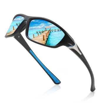 Спортивные солнцезащитные очки для улицы, поляризованные велосипедные очки, линзы, Пылезащитные очки для вождения, Бег на мотоцикле, Рыбалка, путешествия, настоящие цвета